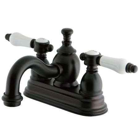 Kingston Brass KS7105BPL 4" Centerset Bathroom Faucet, Oil Rubbed Bronze KS7105BPL